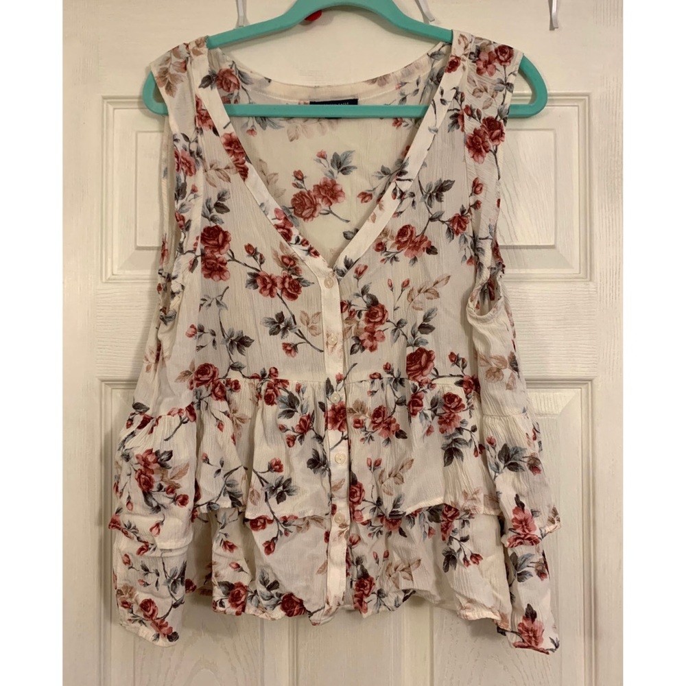 American Eagle Floral Top
